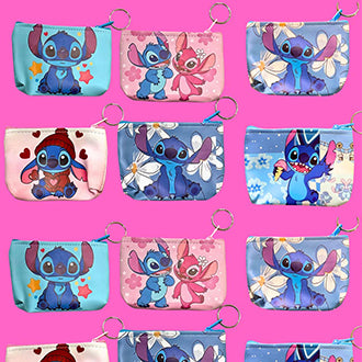 Stitch Coin bags- Key Chain