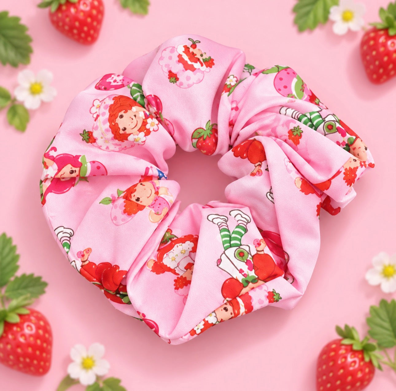 Hair Girly Scrunchies (one Dozen)