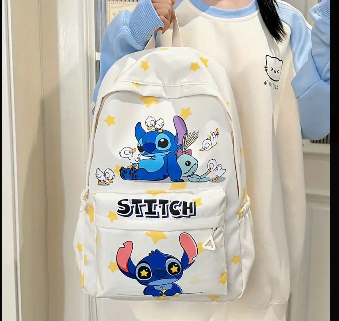 Stitch Large Size Backpack