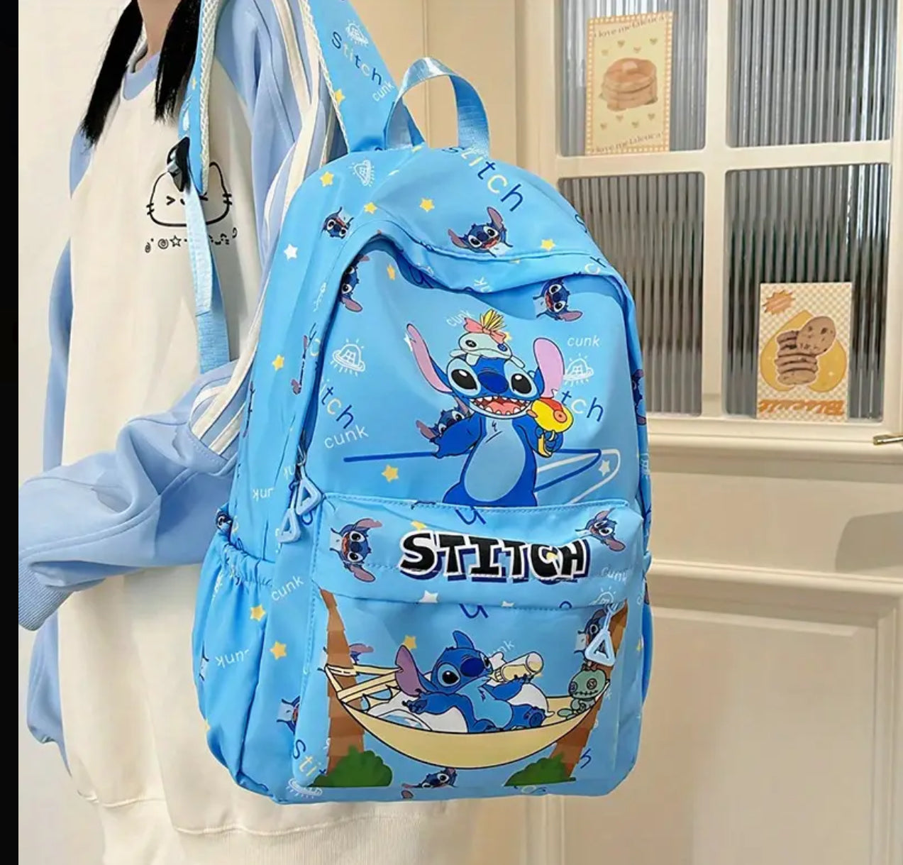 Stitch Large Size Backpack