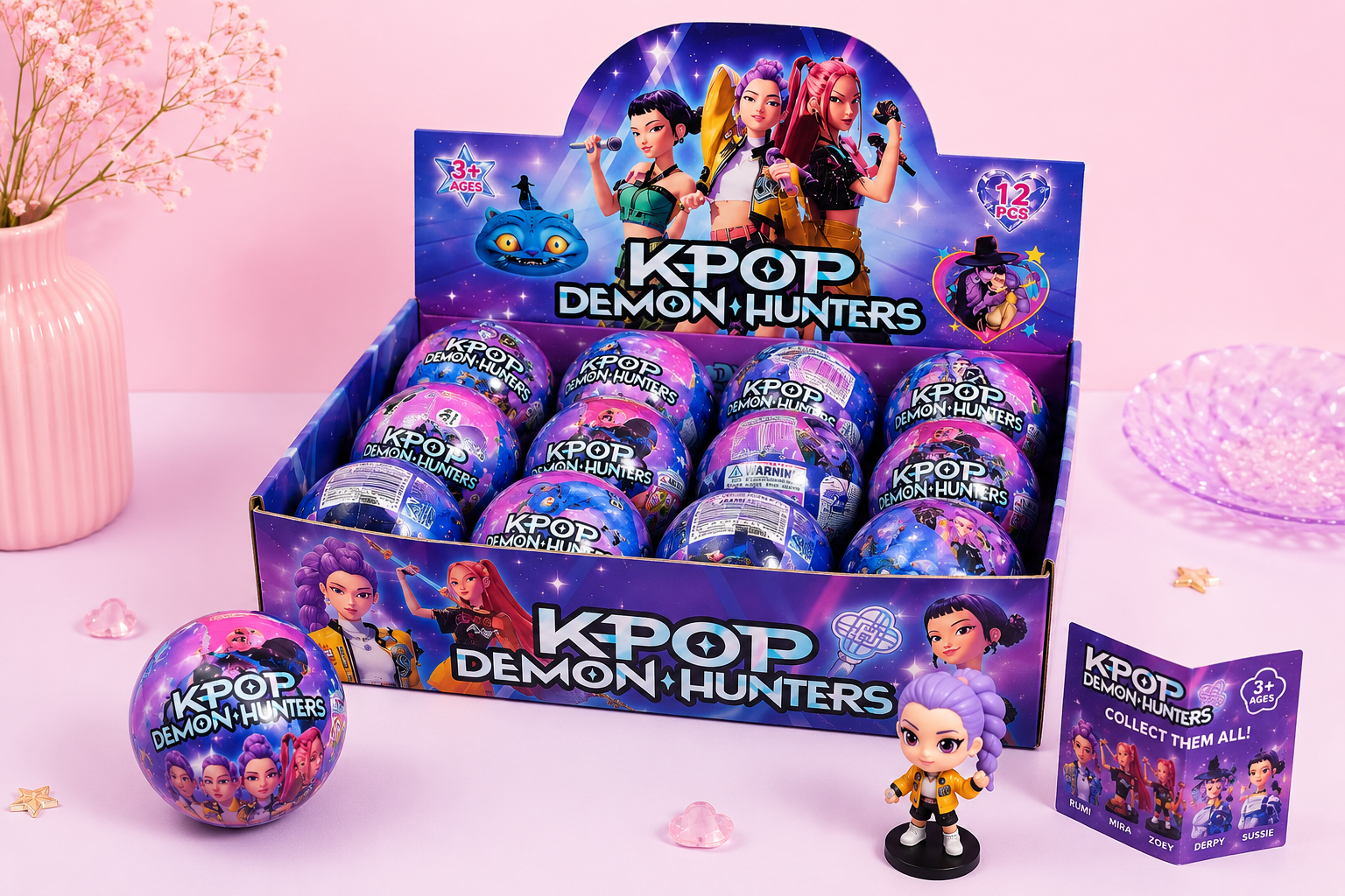 KPOP Demon Hunters Mystery Balls ✨💜 (5 Pieces )