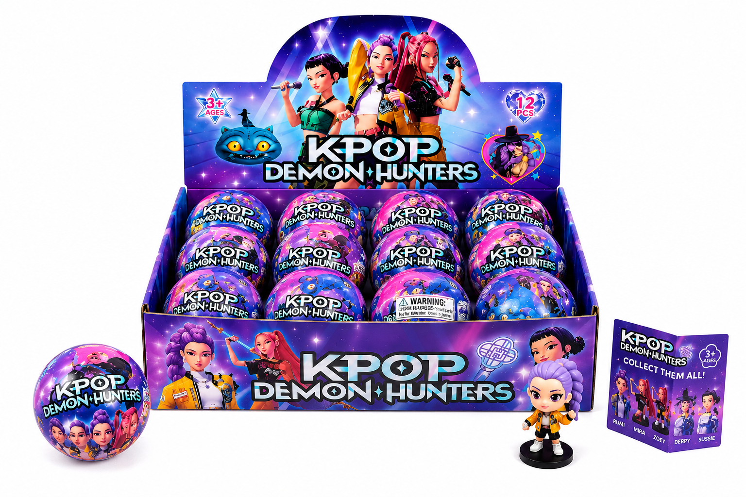KPOP Demon Hunters Mystery Balls ✨💜 (5 Pieces )