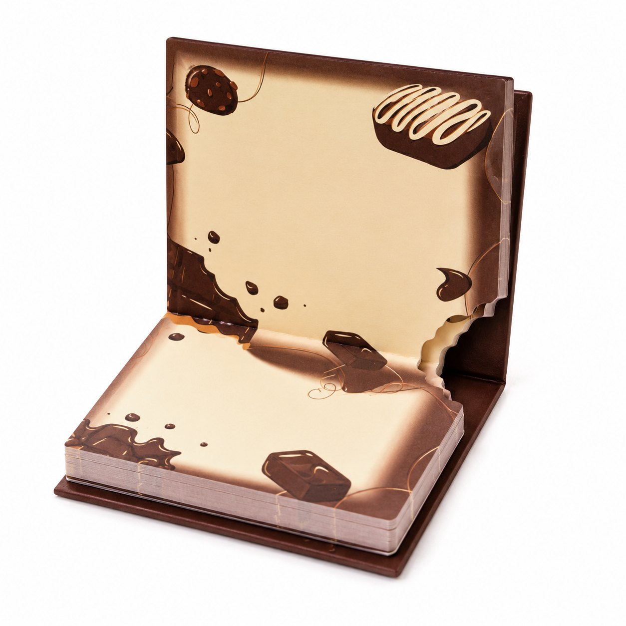 Chocolate and Strawberry Scented Notebook