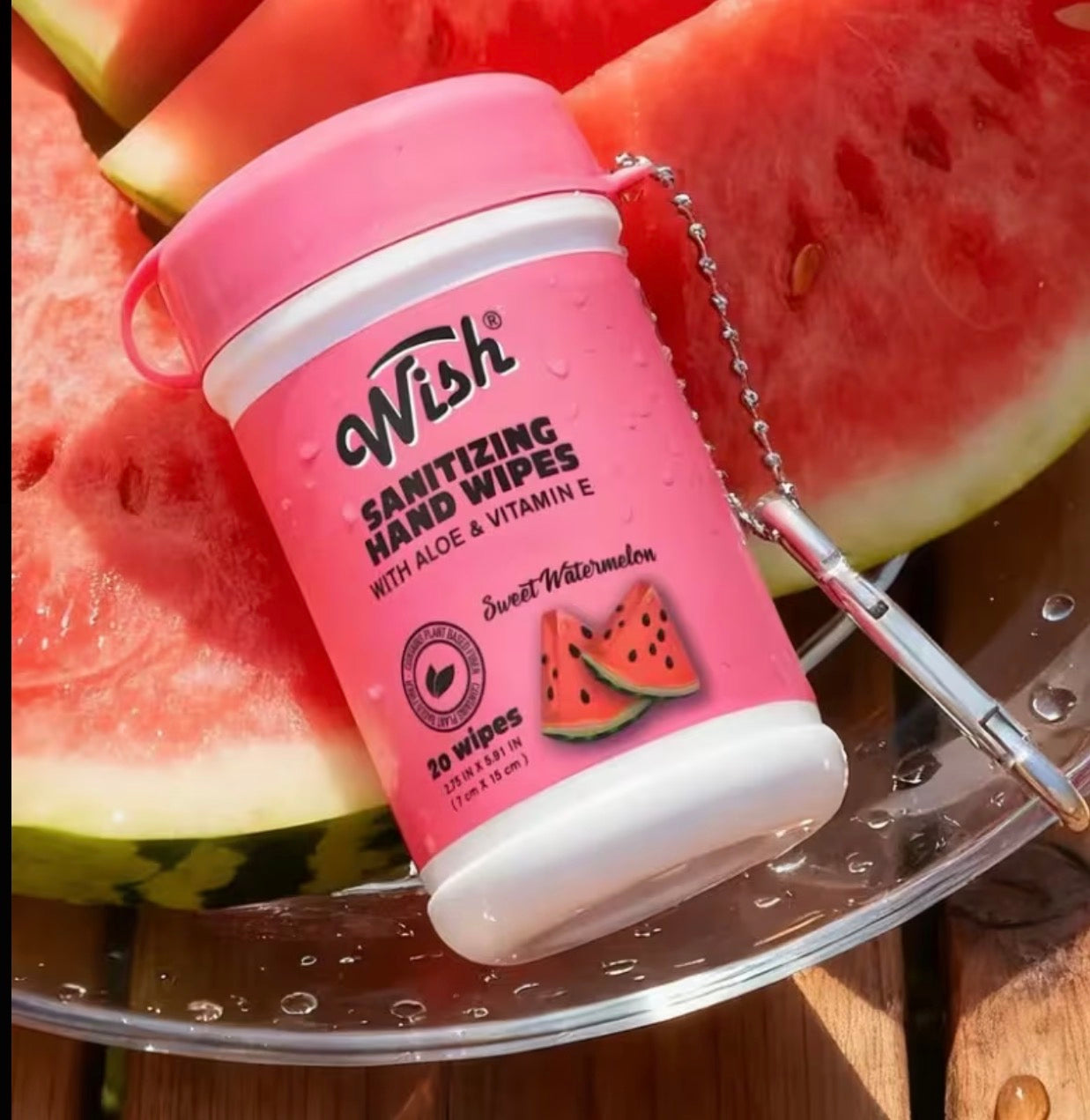 4 Hands Sanitizer with Keychain        (4 Pieces)