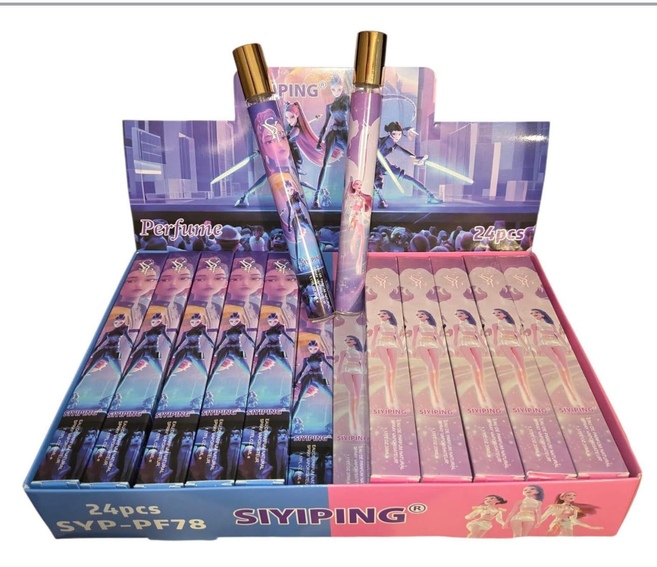 Kpop Travel Size Perfume (6 pieces)