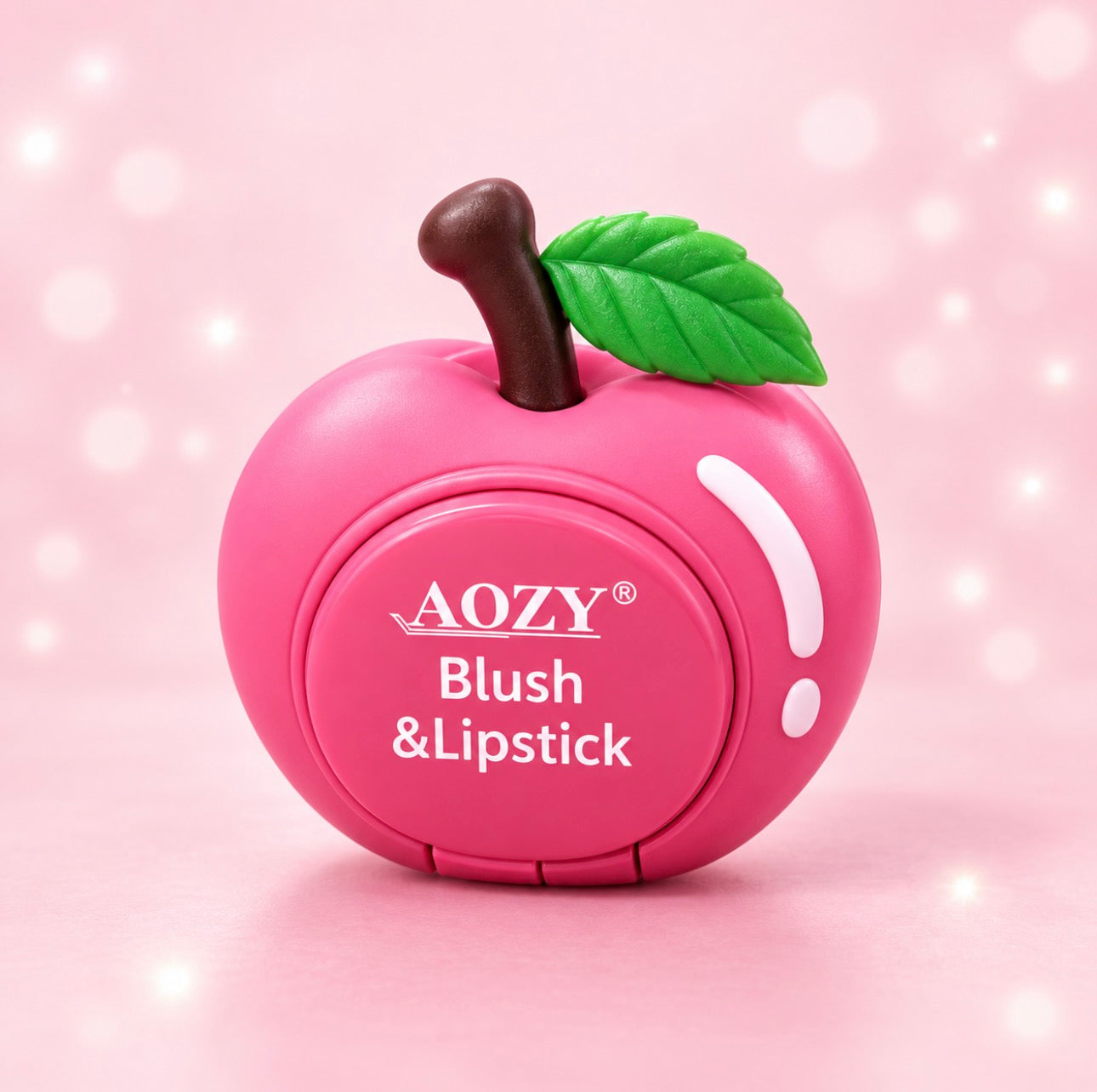 Apple Blush & Lipstick 2-in-1 – Phone Attachment Compact (12 pieces)