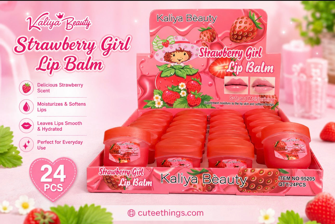 Strawberry Girl LipBalm                    (24 pieces Display)