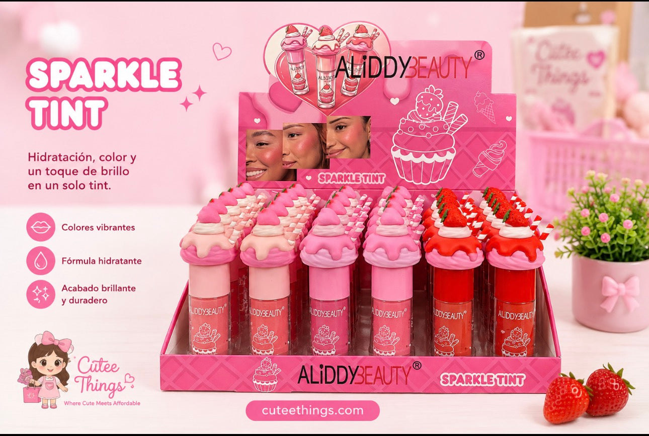 Sparkle lip Tint (12 Pieces)