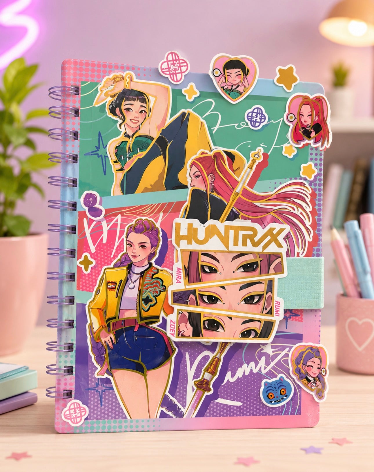 HUNTRIX Spiral Notebook (2 Pieces)