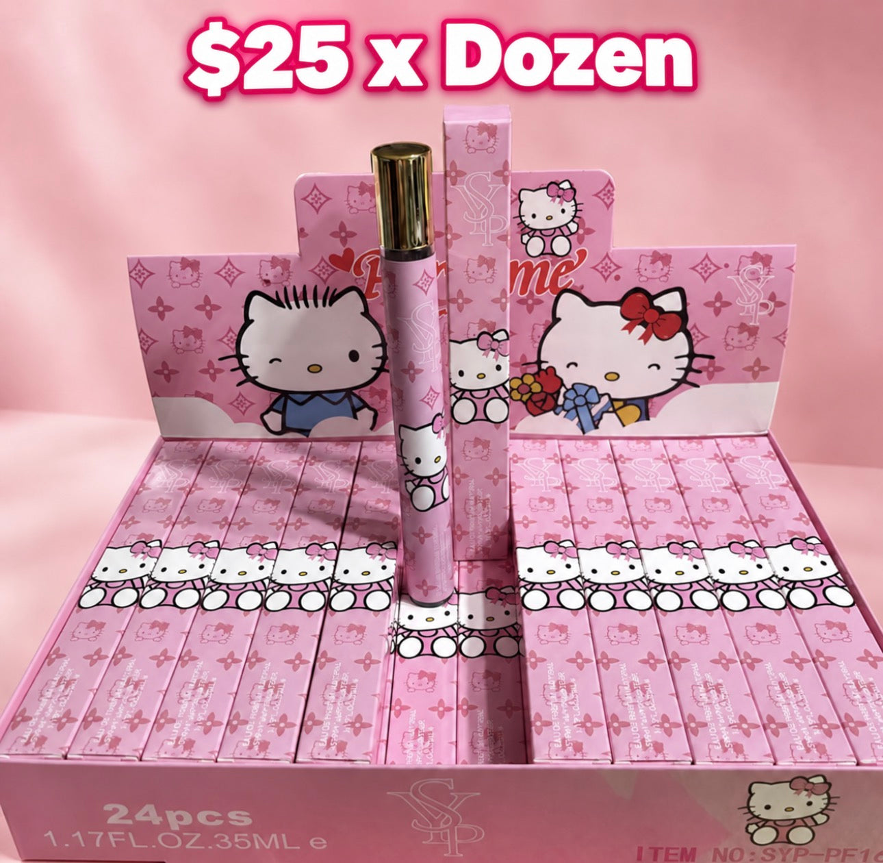 Kitty Travel Size Perfume (12 pieces)