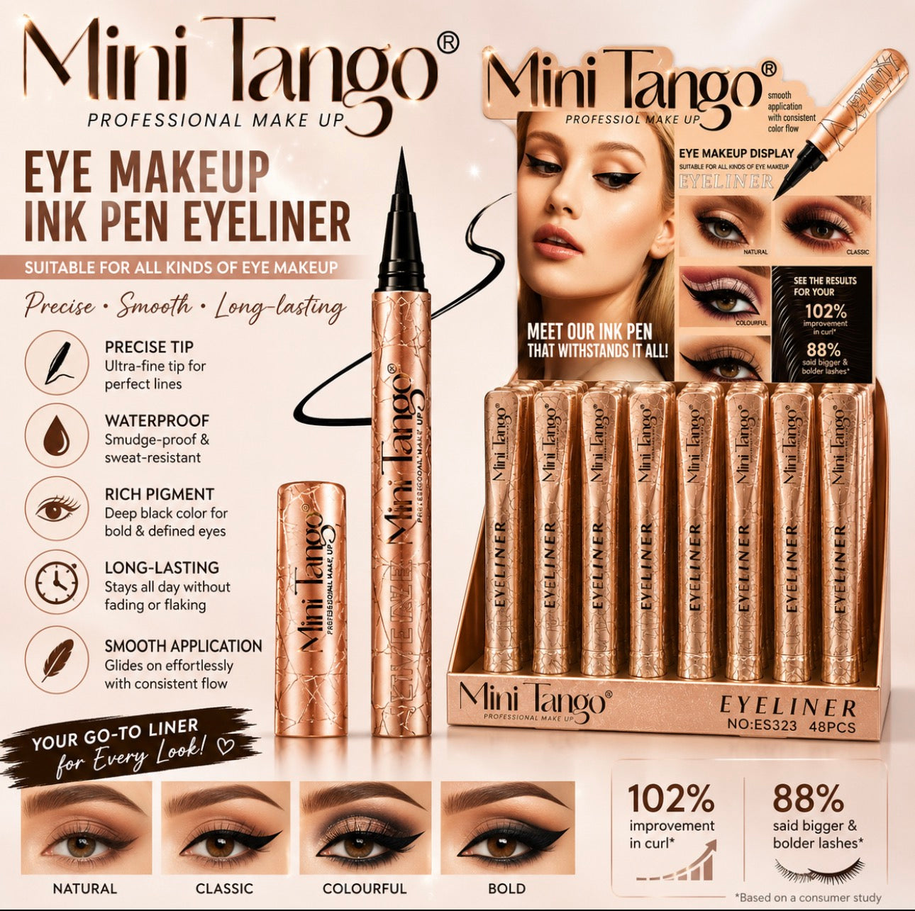 Mi I Tango Professional Eyeliner        (12 Pieces)