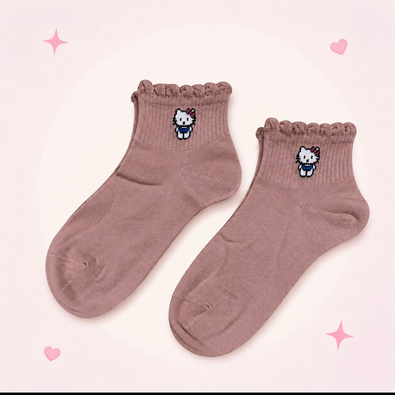 Kitty Ankle Sock (12 Pieces)