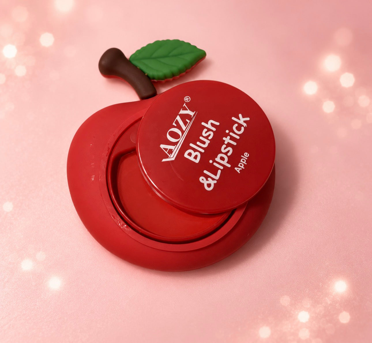 Apple Blush & Lipstick 2-in-1 – Phone Attachment Compact (12 pieces)