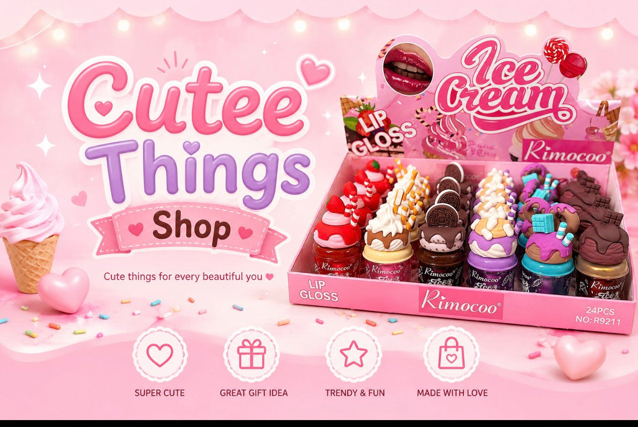 Ice cream Delicious Lipgloss Collection (6 Pieces)
