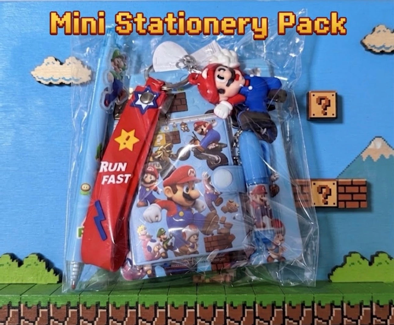 Mini Stationery 3 Pieces Packs                 (6 Packs)