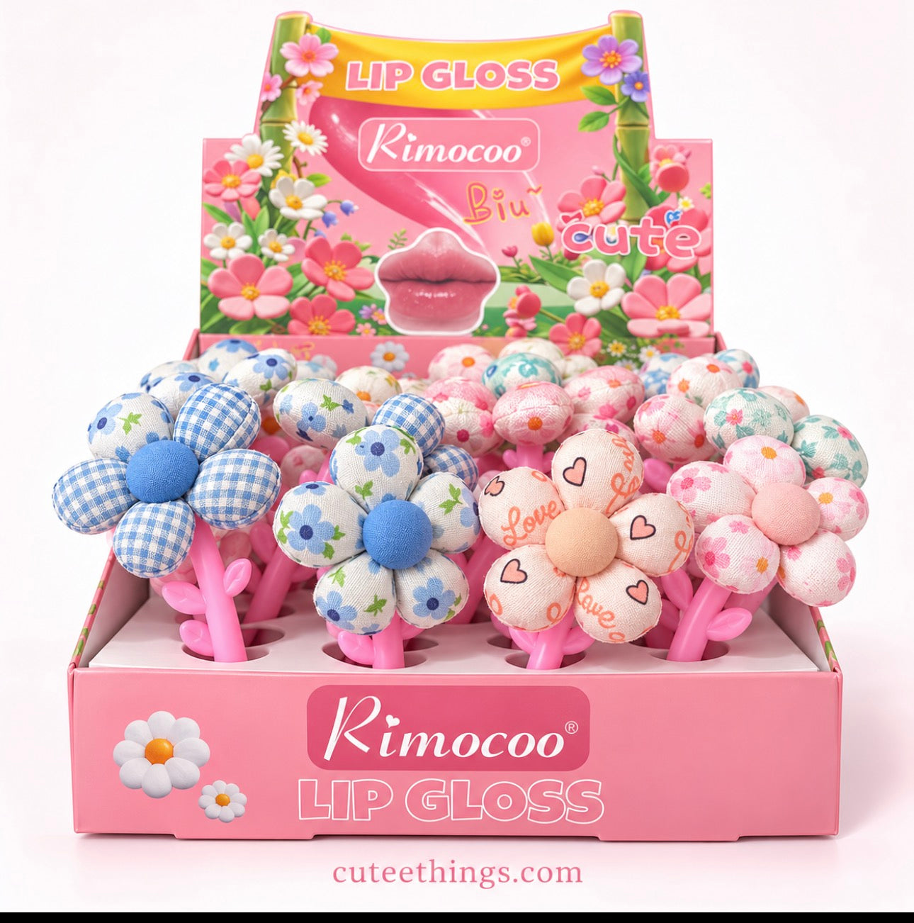 Flower Lipgloss (12 Units)