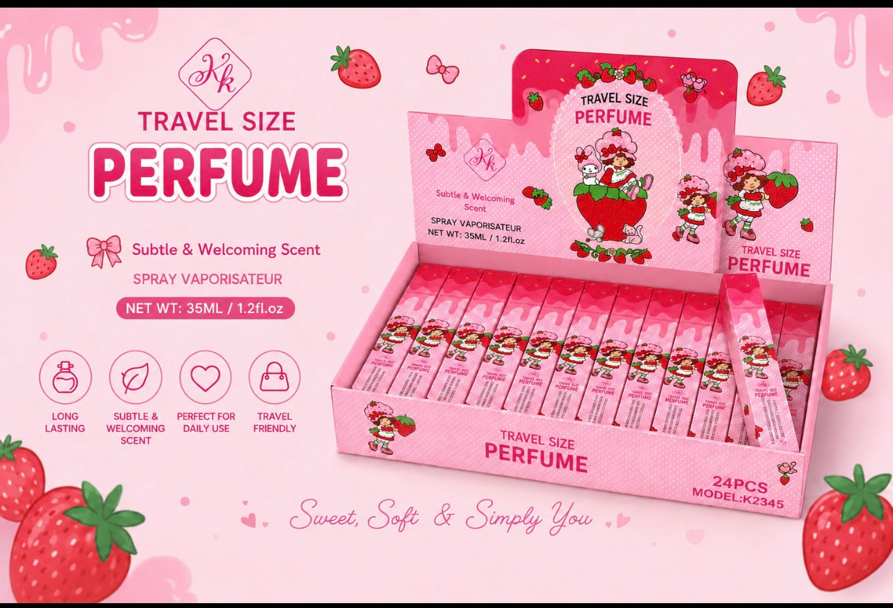 Delicious Travel Size Perfume            (6 Pieces)