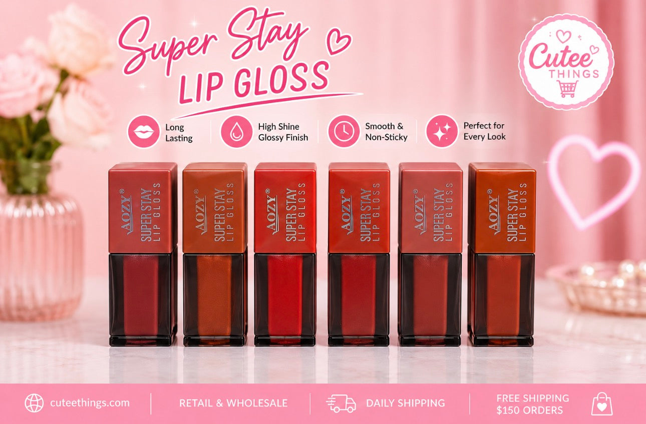 AOZY Super Stay Lip Gloss                (24 Pieces Display)