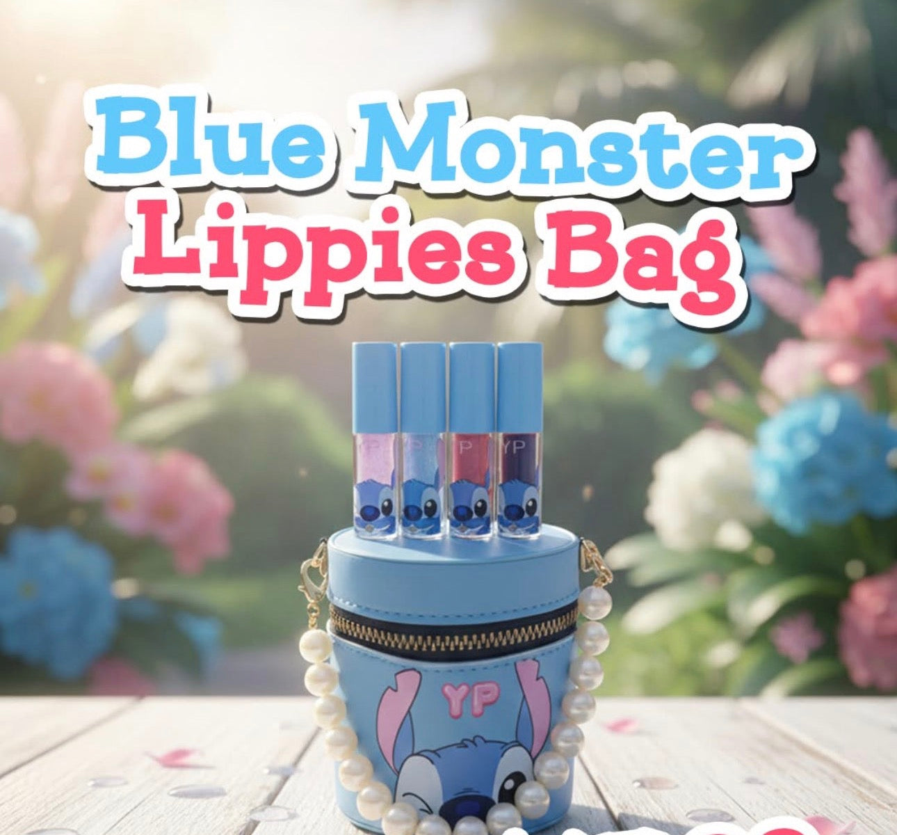 Blue Guy  Adorable Bag with 20 Lippies