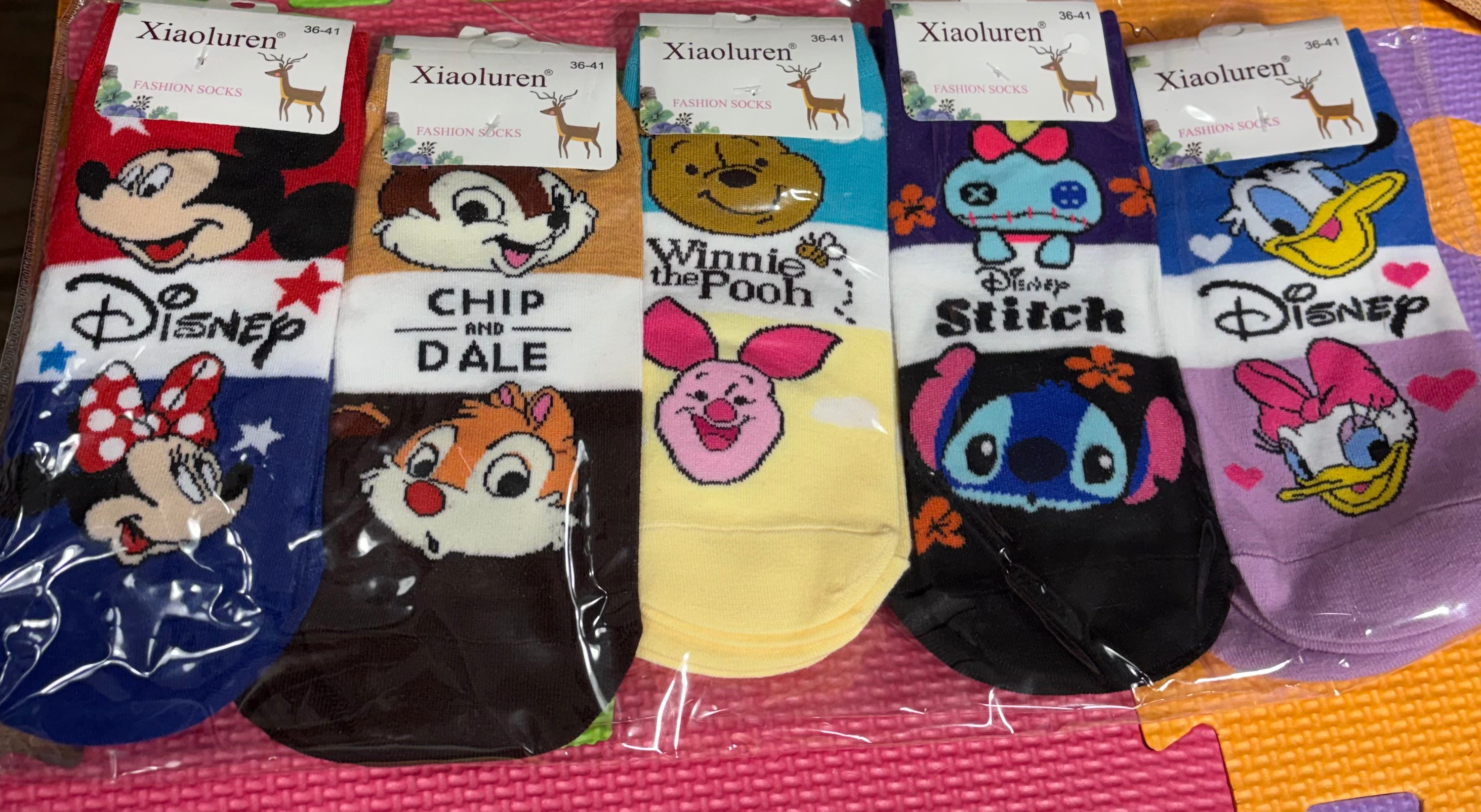 Cute Socks Friends Design(10 Pieces)