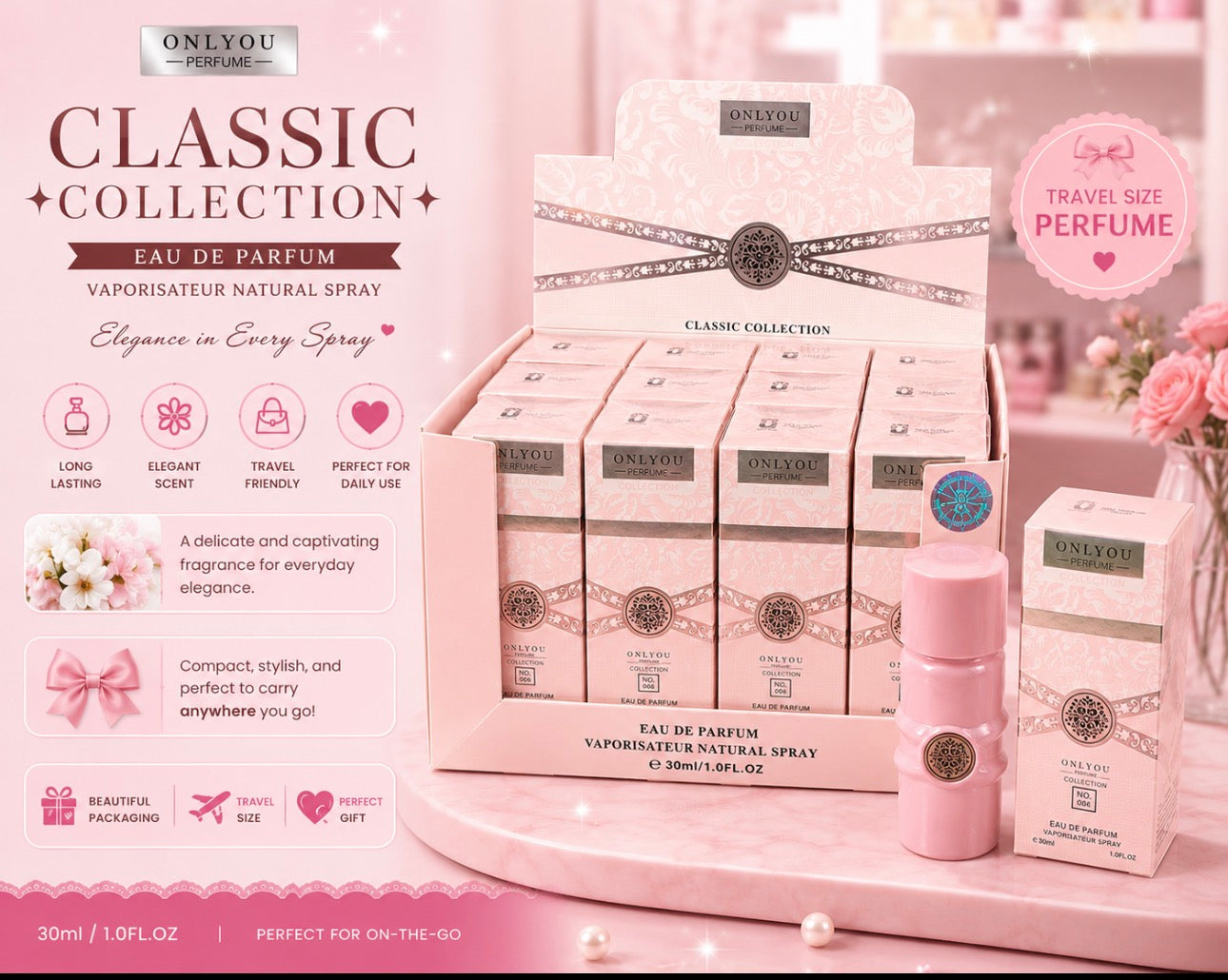 Classic Collection Perfume (4 Pieces)