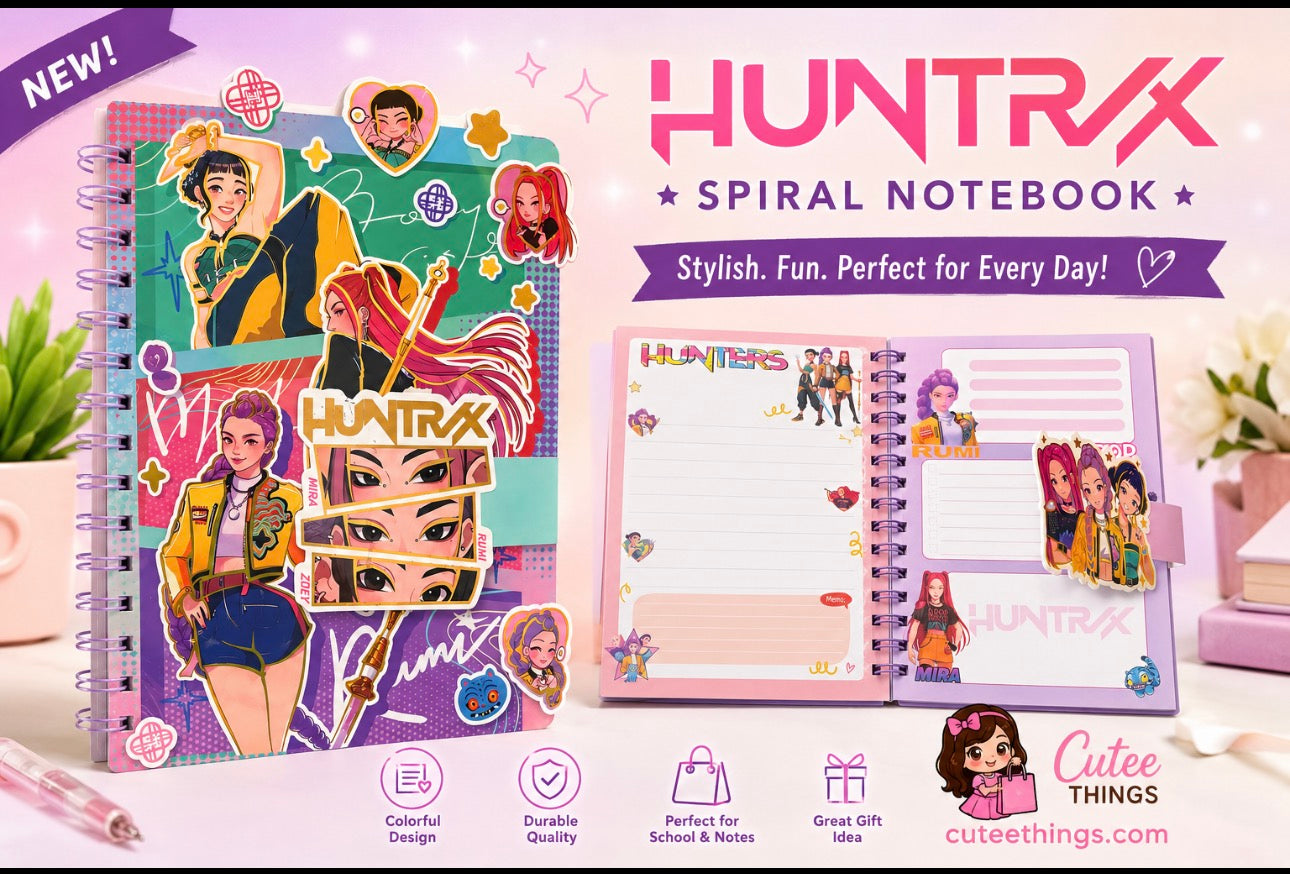 HUNTRIX Spiral Notebook (2 Pieces)