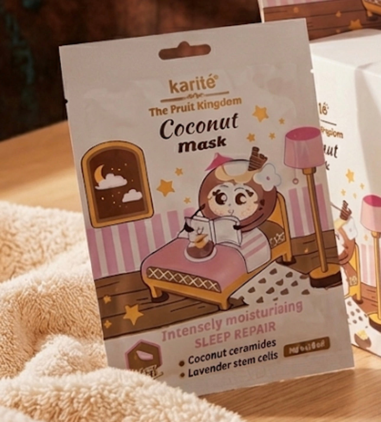 Katie Coconut Sleep Repair Mask     (6 Pieces)
