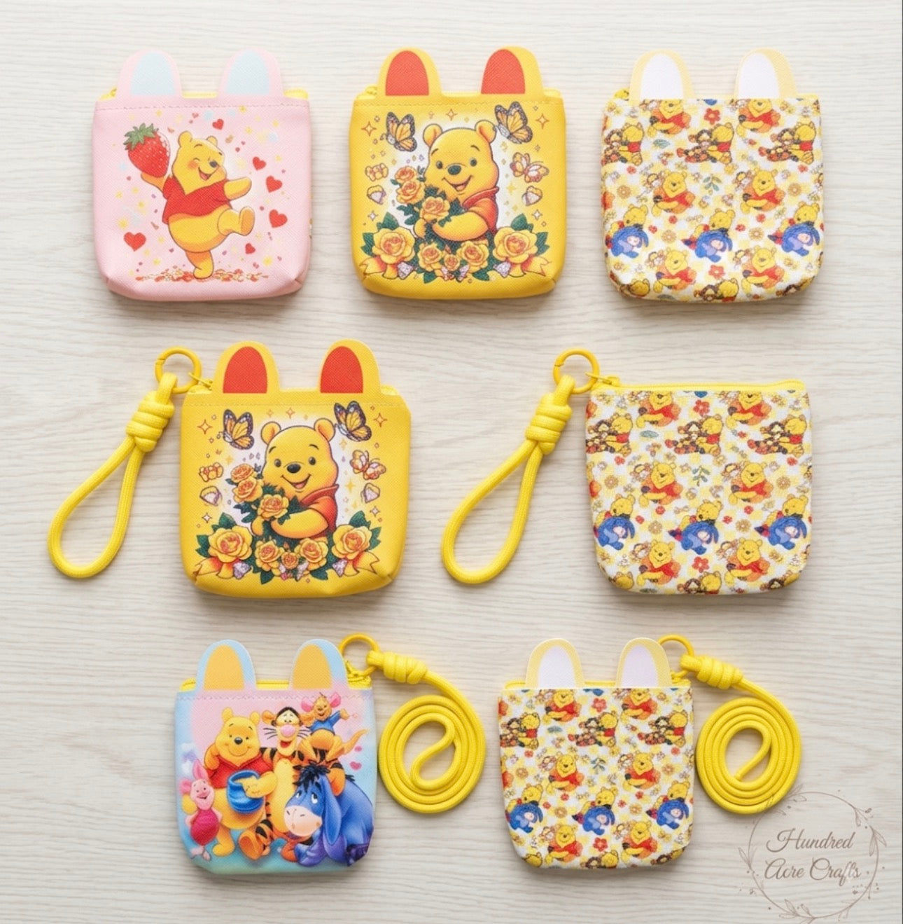 Mini Coin Pouch with Lanyards.          (12 Pieces)