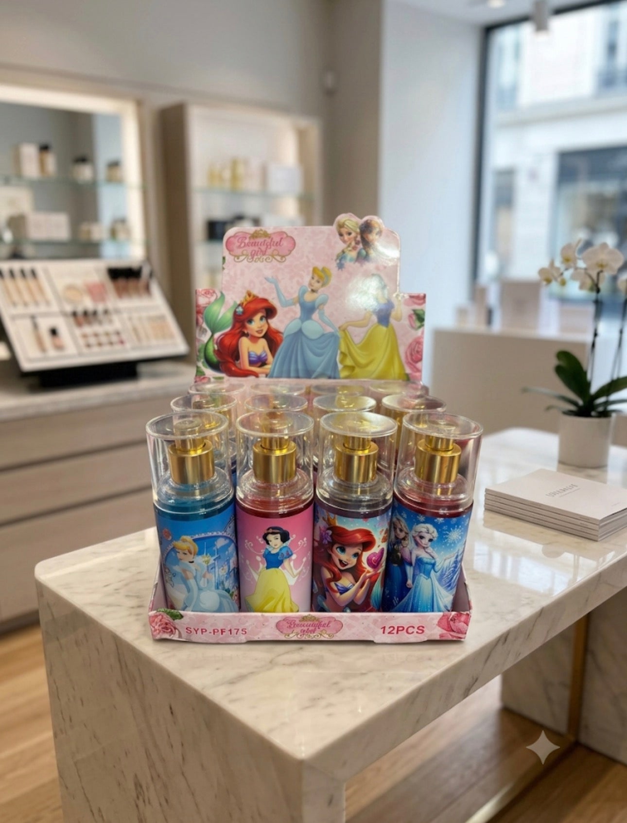 Princess Beauty Delicious Body Mist.    (4 Different Essence) (4 Pieces)