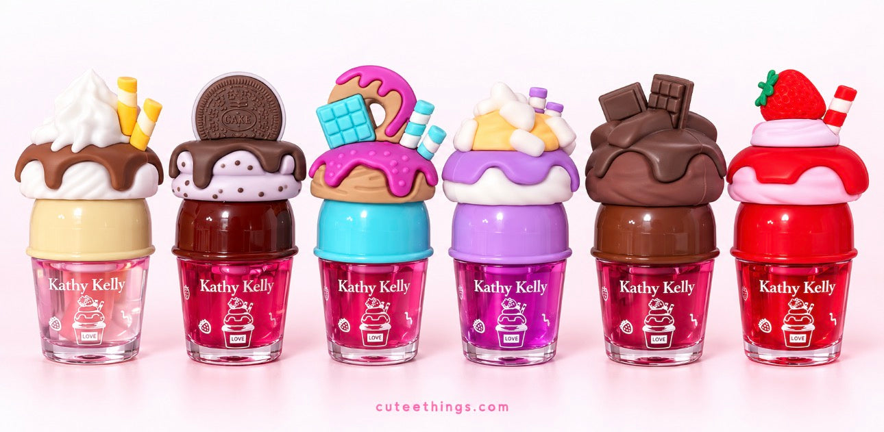 Sweet Icecream Lipgloss (12 pieces)