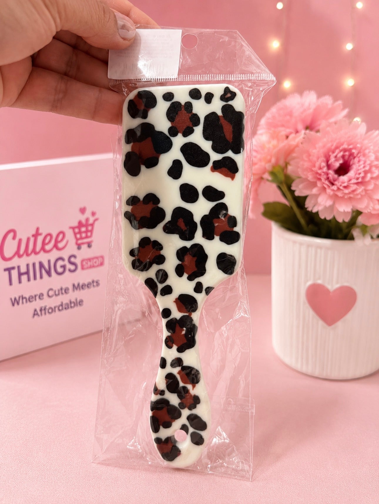 Stylish Paddle Hairbrush (6 Pieces)
