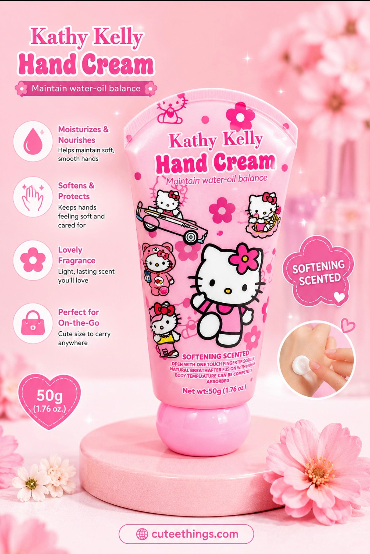 Kitty Hand Cream (12 Pieces)