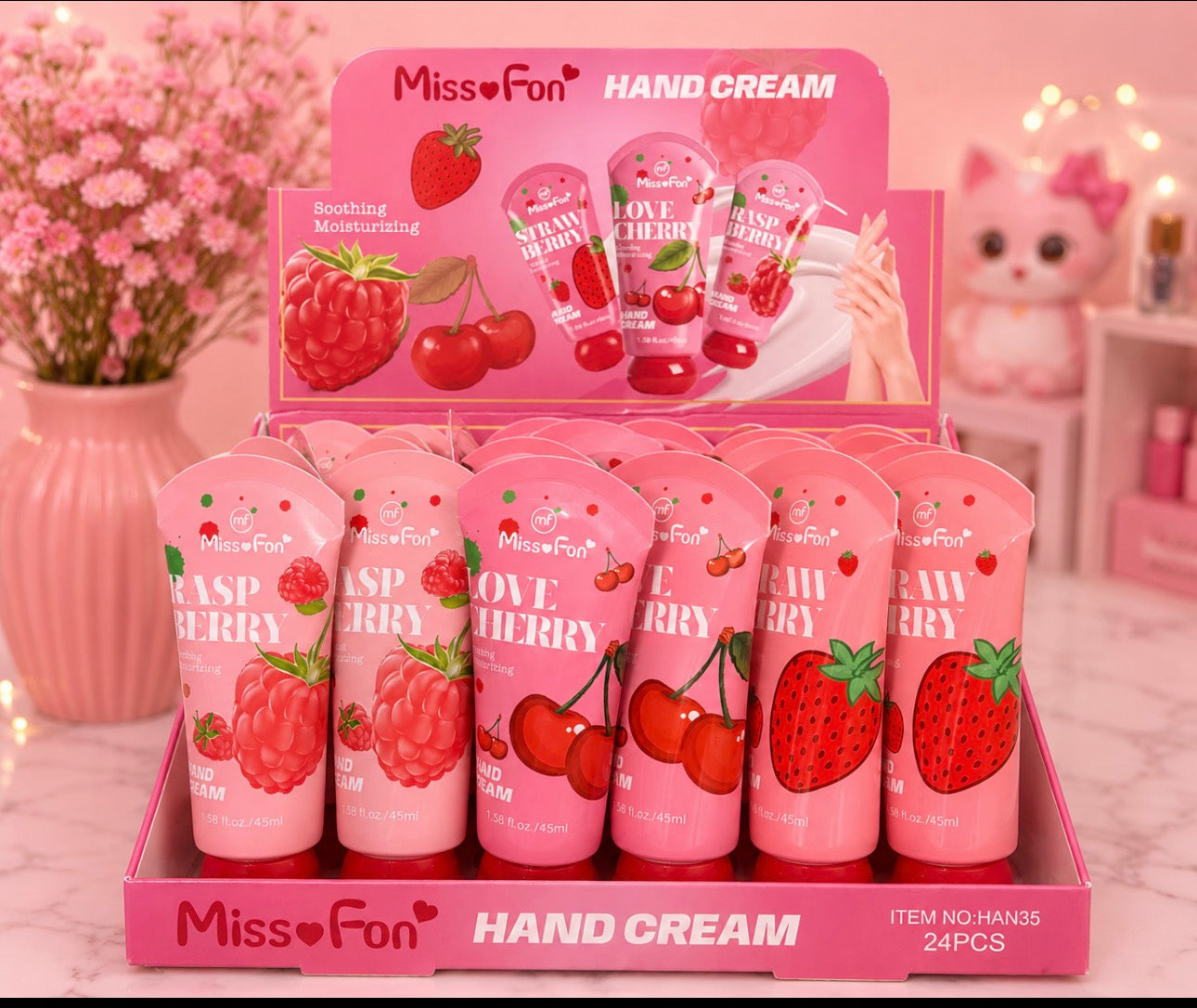 Fruity Hand Cream (12 Pieces )