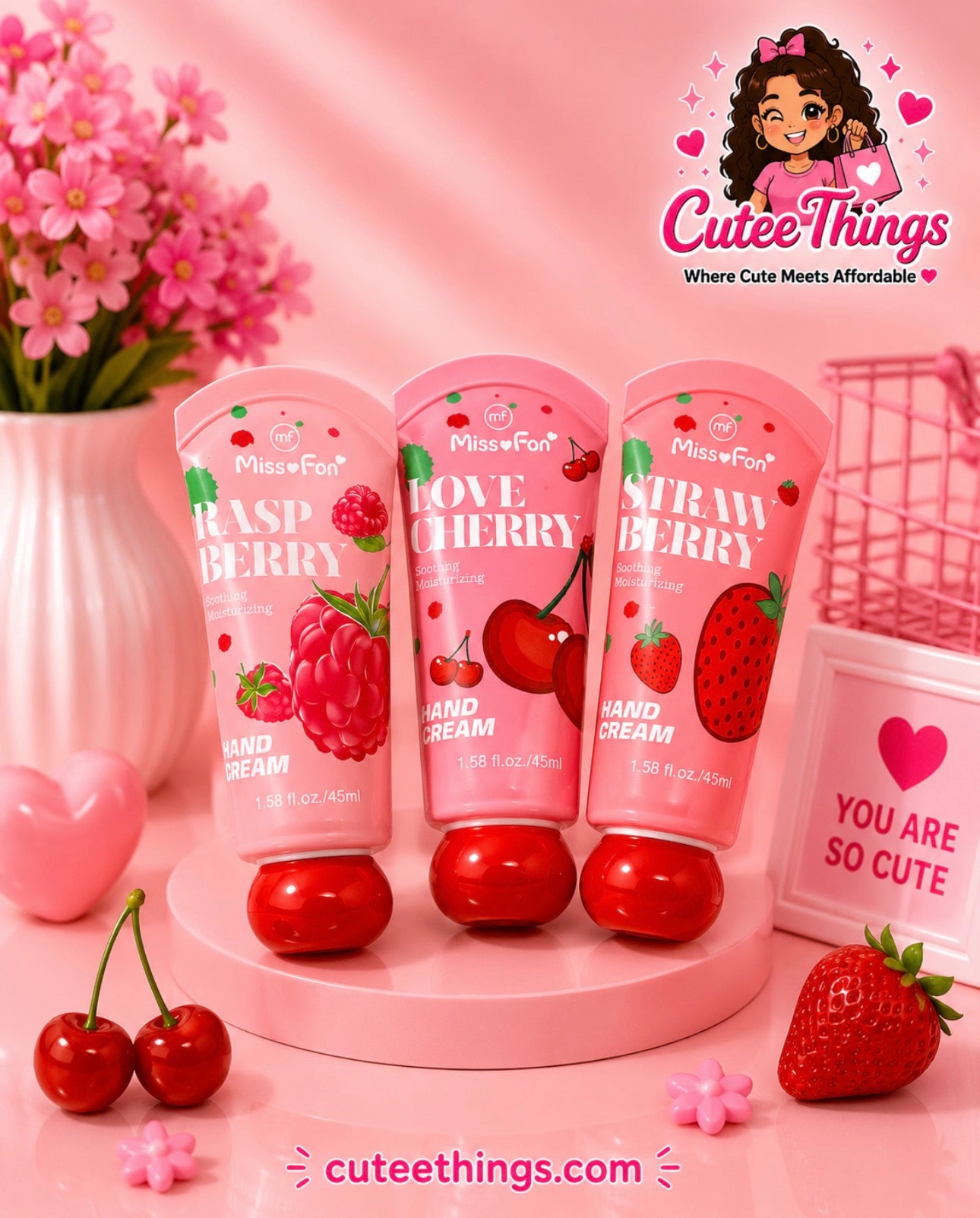 Fruit Hand Cream (12 Pieces)