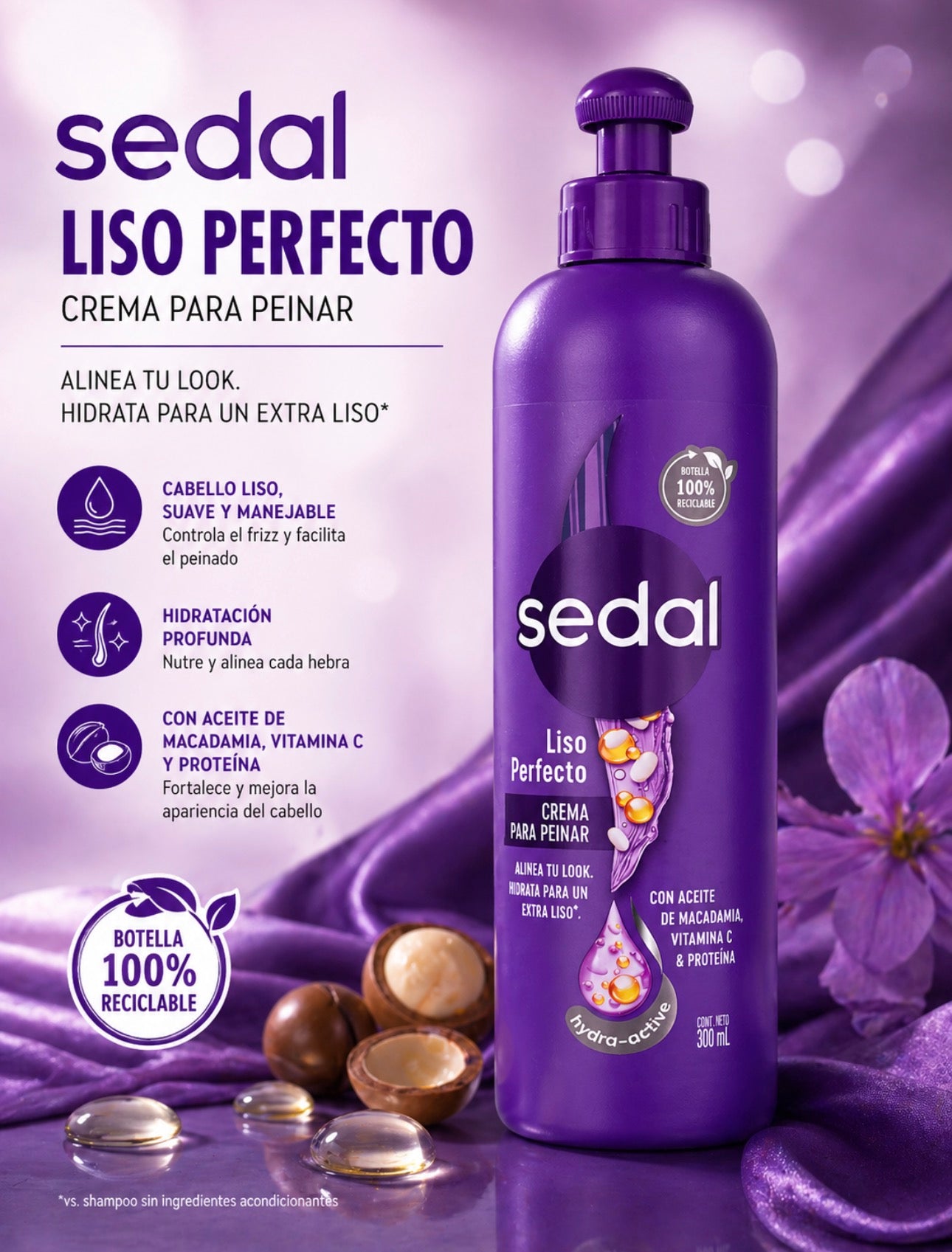 Sedal Liso Perfecto For Your Hair