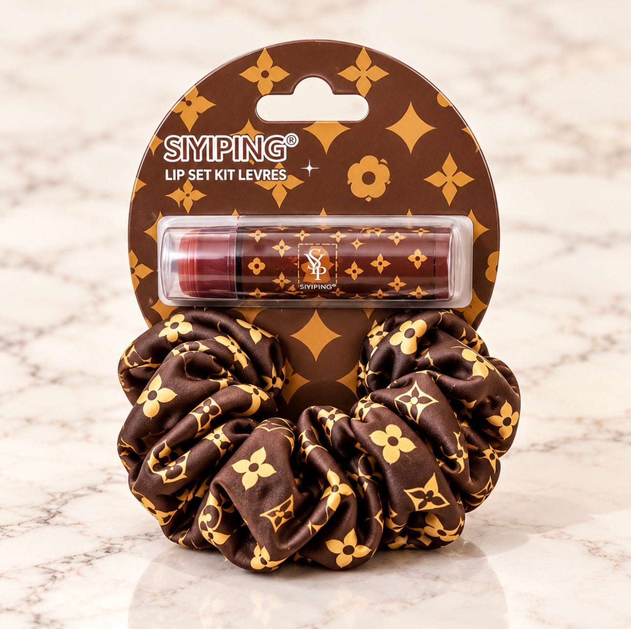 Lip Balm & Scrunchie Set ( 6 units)