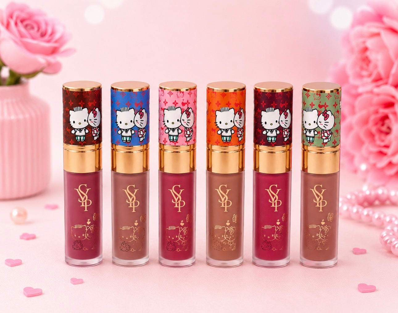 Cute Character Lipgloss (12 Pieces)