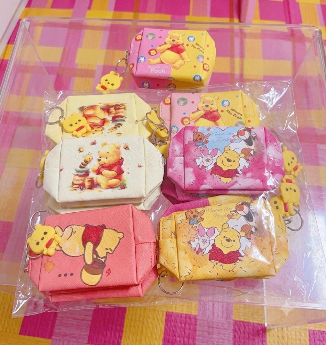 Dozen ( 12 Pieces) Coin bags- Keychains
