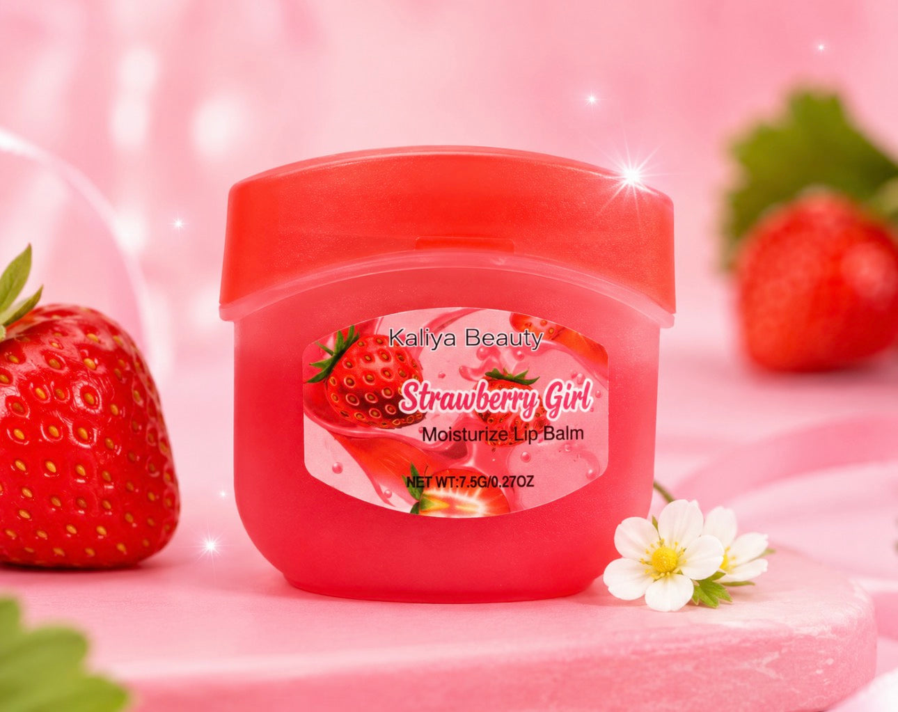 Strawberry Girl LipBalm                    (24 pieces Display)