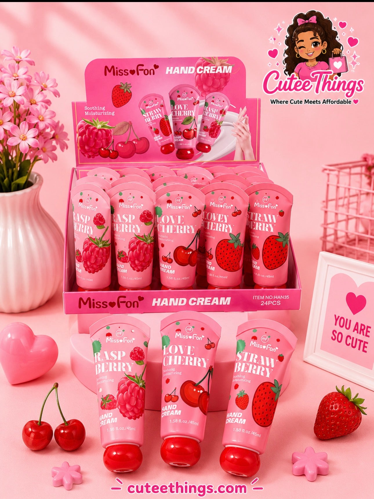 Fruit Hand Cream (12 Pieces)