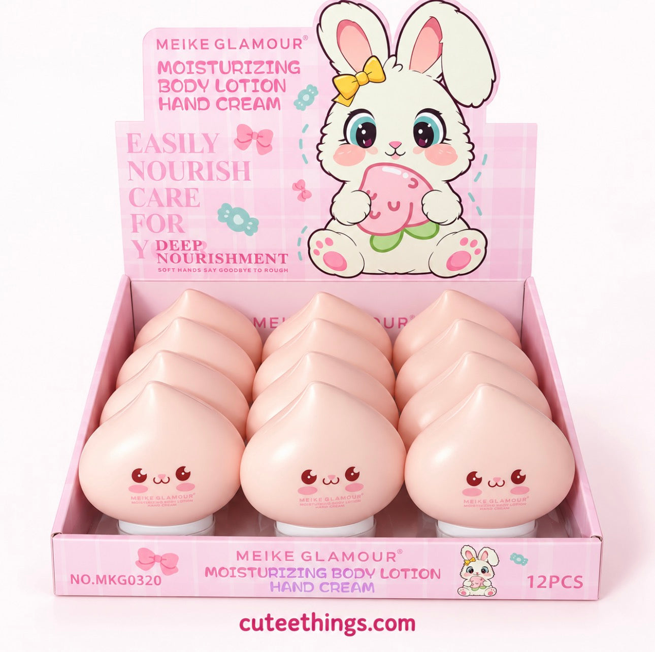 Moisturizing Body Lotion/Hand Cream  (12 Pieces Display)
