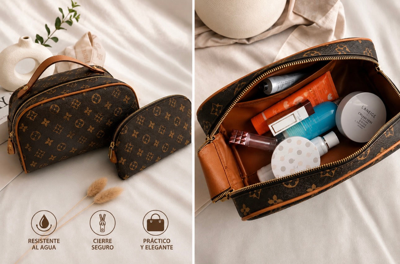 Cosmetic Bag Set (2 Pieces Set)