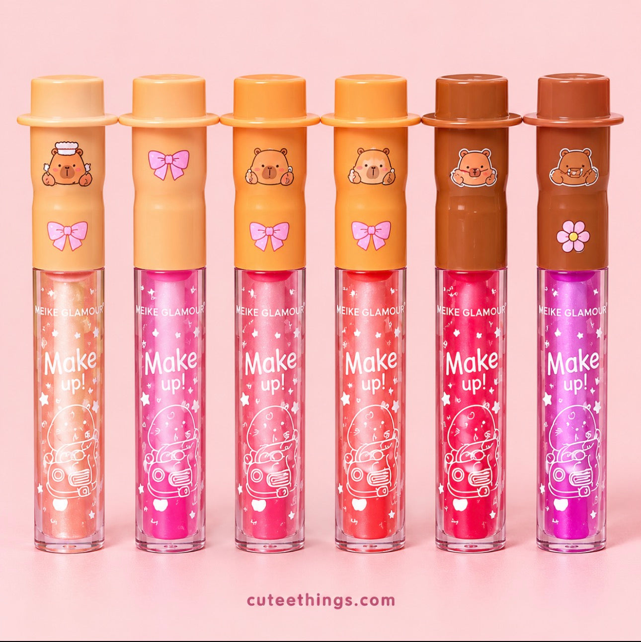 Capibara Magic Lipgloss            (Display with 24 pieces)