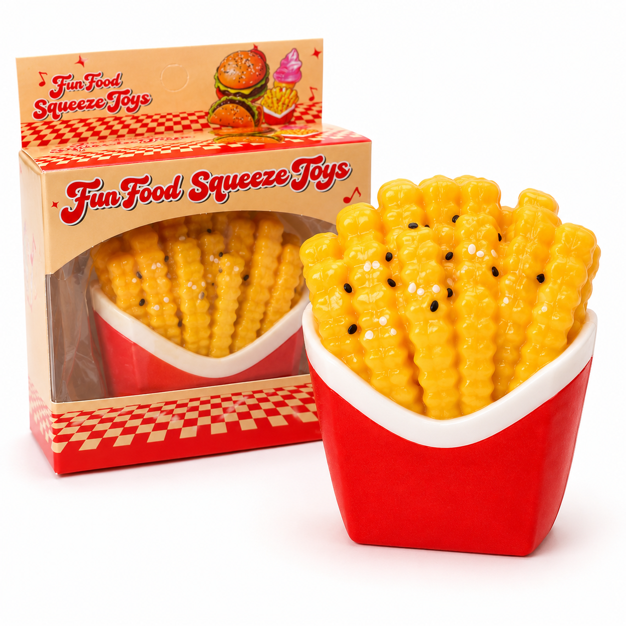 Fun Food Squishy Toy - Stress Refief