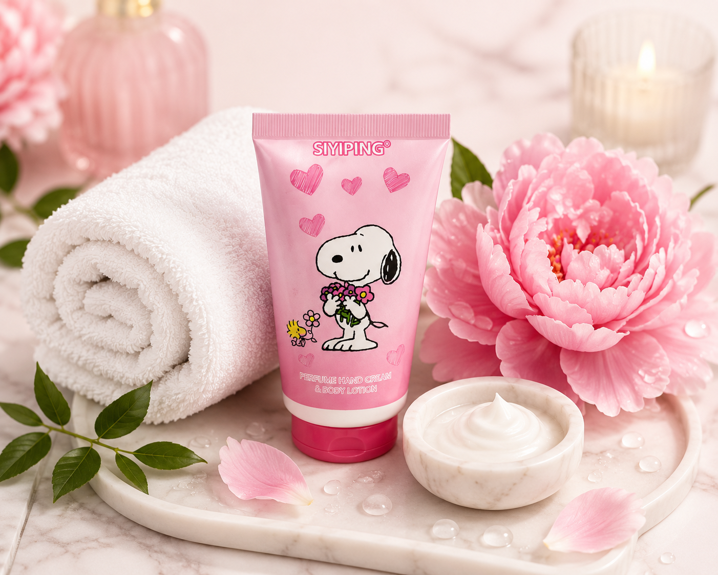 SIYIPING Perfume Hand Cream & Body Lotion Display Box