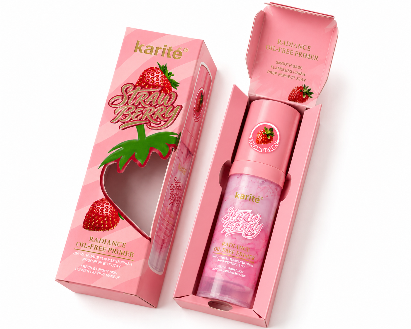 Karité Strawberry Radiance Oil-Free Primer