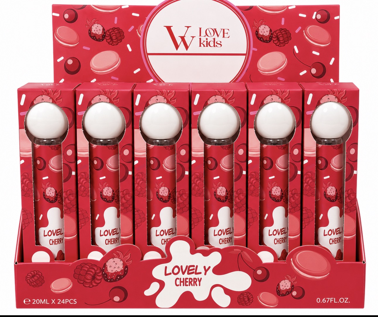 Lovely Cherry Perfume (6 Pieces)