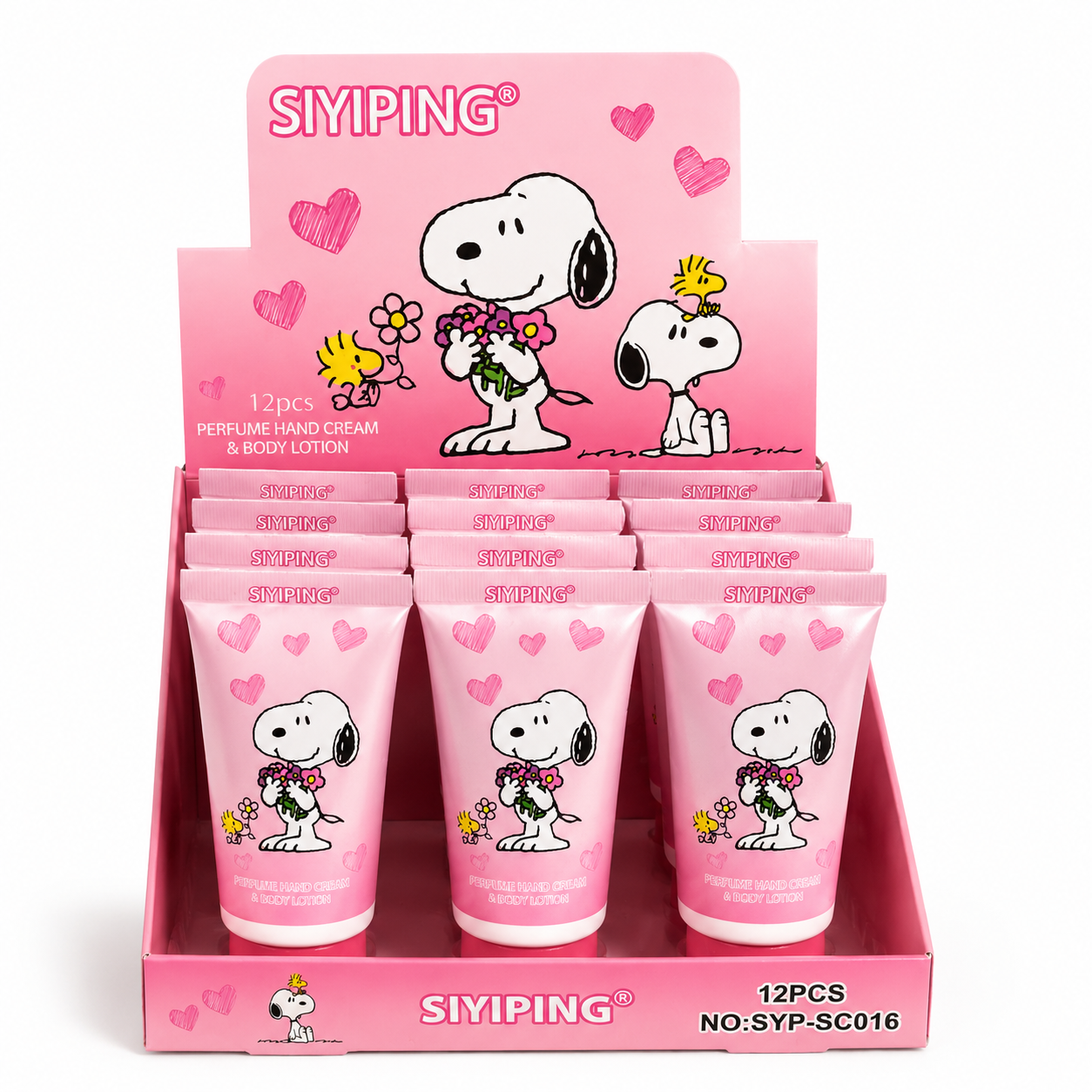 SIYIPING Perfume Hand Cream & Body Lotion Display Box