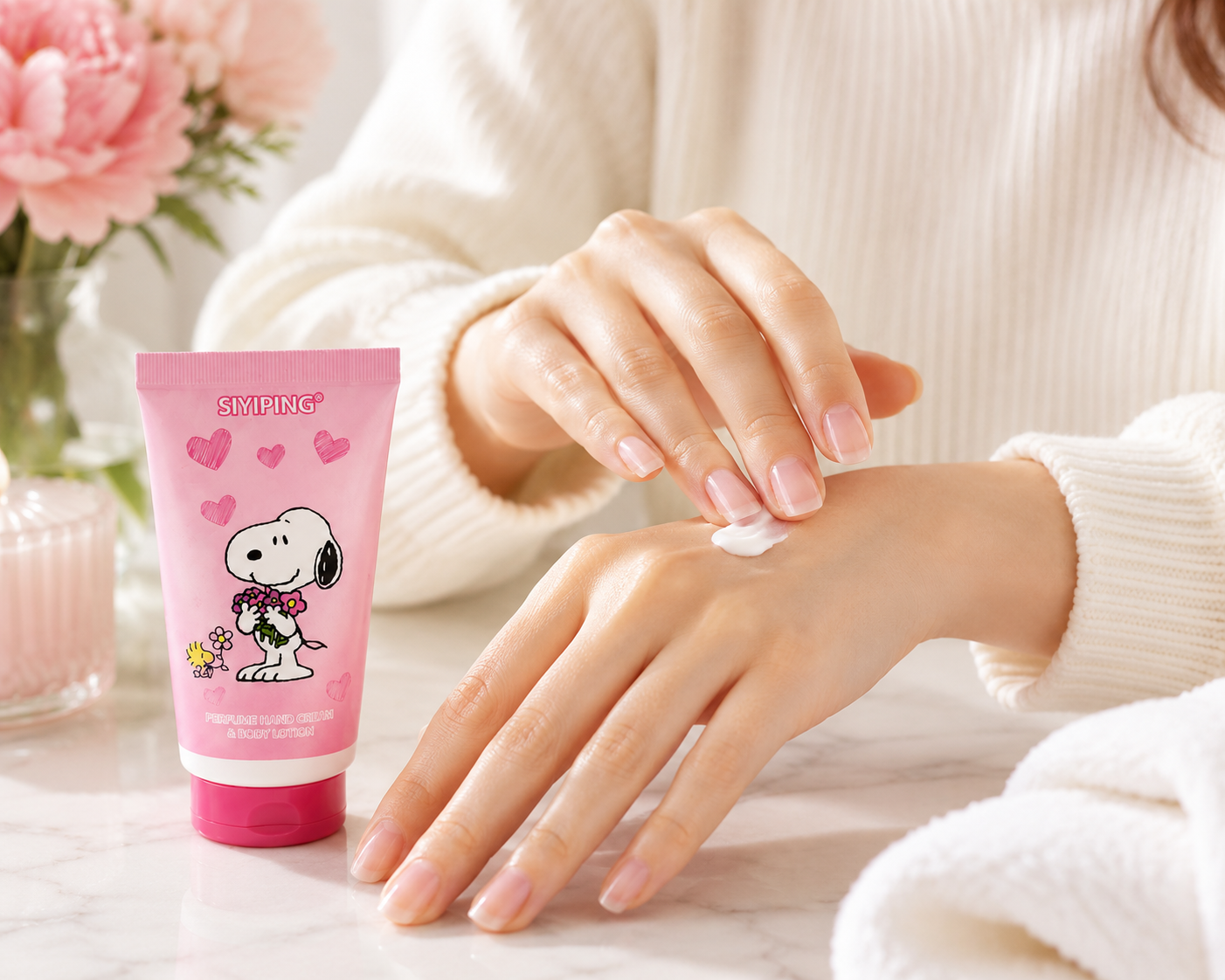 SIYIPING Perfume Hand Cream & Body Lotion Display Box
