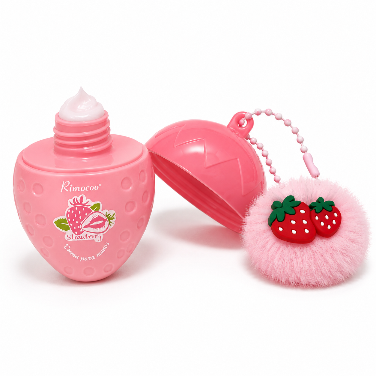 Strawberry Hand Cream Keychain (1 piece)